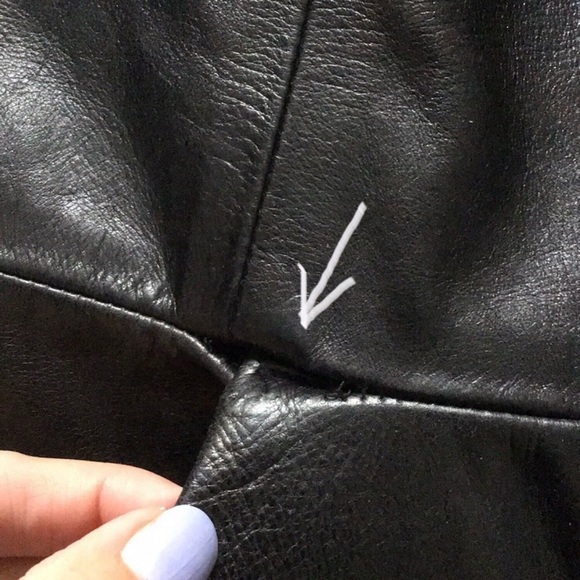 Mackage Genuine Leather Jacket, espresso brown, Women’s size S - Picture 14 of 15